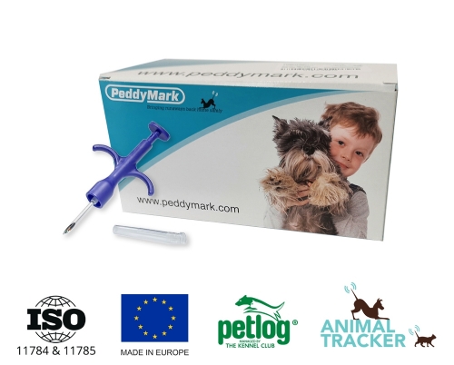 1.4mm x 10mm Single Shot Syringe Microchips